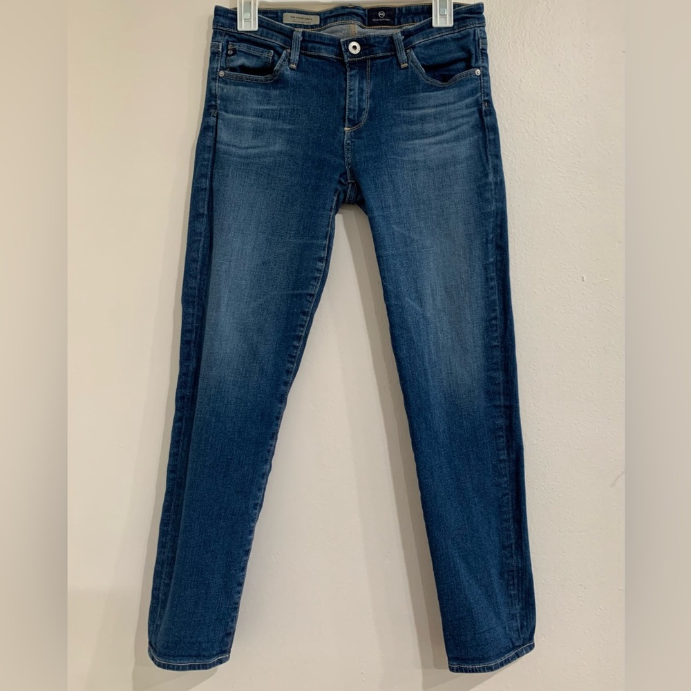 Ag Adriano Goldschmied Jeans Womens Size 28 The Stevie Slim Straight Ankle - Picture 2 of 11